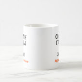Creepin'It Real White Halloween Coffee Mug (Centre)