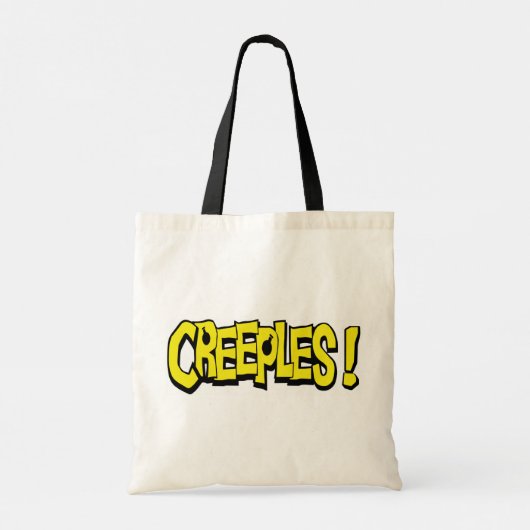 Creeples! canvas tas (Achterkant)