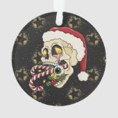 Creepmas Santa Skull Ornament (achterkant)