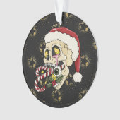 Creepmas Santa Skull Ornament (voorkant)