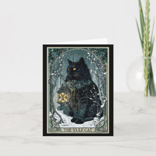 Creepmas Vintage De Yule Kat Tarotkaart Donkere Ke Kaart