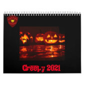 Creepy 2021 kalender (Hoes)