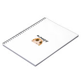 Creepy Anya-laptop Notitieboek (Linkerzijde)