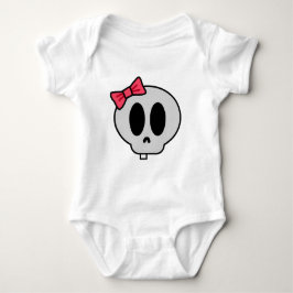 Creepy Baby Girl Romper