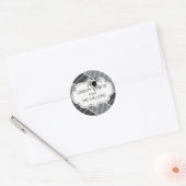 Creepy-behandelingen ID219 Ronde Sticker (Envelop)