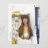 Creepy Bride Briefkaart (Voorkant / Achterkant)