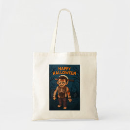 Creepy Cameron Halloween Design Tote Bag