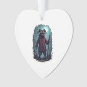 Creepy Cane Corso Ornament (voorkant)
