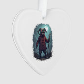 Creepy Cane Corso Ornament (voorkant)