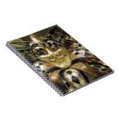 Creepy Carnival Masker Notitieboek (Rechterzijde)