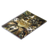 Creepy Carnival Masker Notitieboek (Linkerzijde)