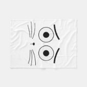 Creepy Carrots Halloween Costume Funny Boo Jee Boo Fleece Deken (Voorkant (Horizontaal))