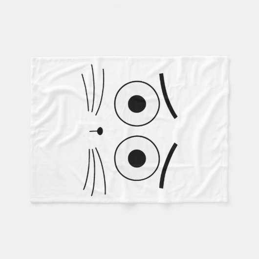 Creepy Carrots Halloween Costume Funny Boo Jee Boo Fleece Deken (Voorkant (Horizontaal))