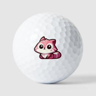 Creepy Cat gepersonaliseerde golfbal Golfballen