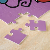 Creepy Cats Halloween Art: Paw-sitively angstaanja Legpuzzel (Zijkant)