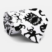 Creepy Characters Stropdas (Opgerold)