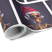 Creepy Claus Kerstmis Cadeaupapier (Rol Hoek)