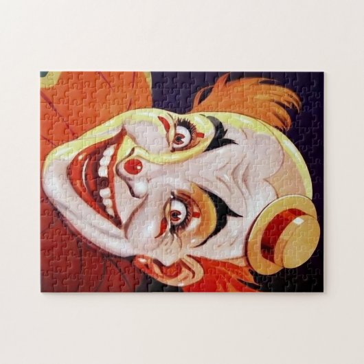 Creepy Clown 13 Puzzle Legpuzzel (Horizontaal)