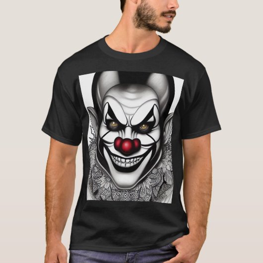 Creepy Clown 6 T-shirt (Voorkant)