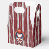 Creepy Clown Carnaval Halloween Bedankdoosjes (Geopend)