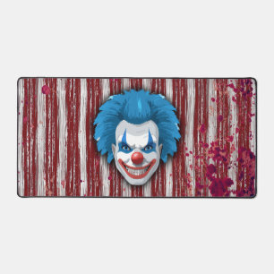 Creepy Clown Carnaval Halloween Bureaumat