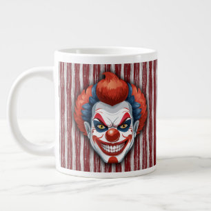 Creepy Clown Carnaval Halloween Extra Grote Beker