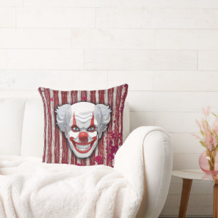 Creepy Clown Carnaval Halloween Kussen