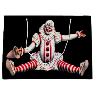 Creepy Clown Gift Bag Groot Cadeauzakje