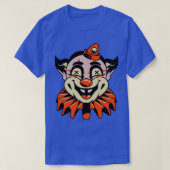 Creepy Clown Halloween T-shirt (Design voorkant)
