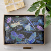 Creepy Crawlies Insect Tissue Paper | Gothic Black Tissuepapier (Geschenk)