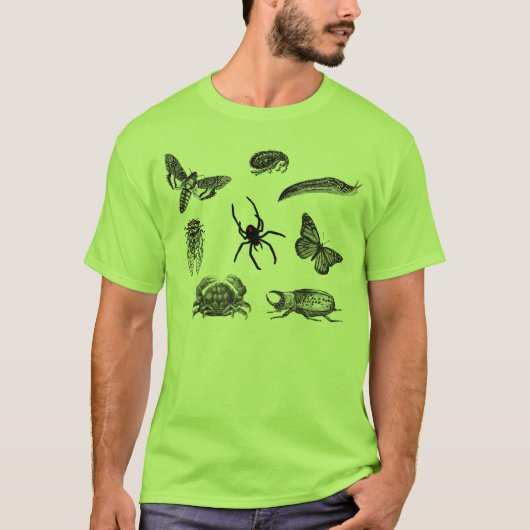 Creepy Crawlies T-shirt (Voorkant)