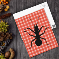 Creepy Crawly Ants Plaid Tafelkleed