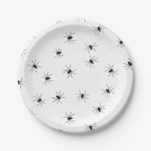 Creepy Crawly Spiders Papieren Bordje