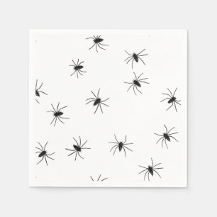 Creepy Crawly Spiders Servetten