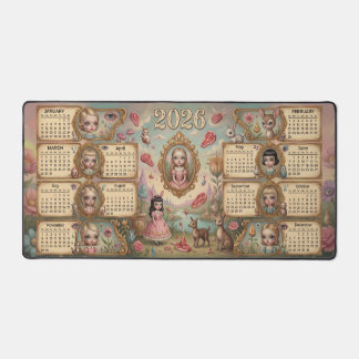 Creepy Cute Doll Fairytale Goth 2026 Calendar Bureaumat