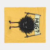 Creepy Cute Evil Character Hug Fleece Deken (Voorkant (Horizontaal))