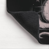 Creepy Cute Goth Python Horror Snake Sketch Alt Ng Muismat (Hoek)