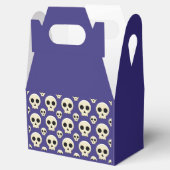 Creepy Cute Kawaii Goth Skull Pattern Bedankdoosjes (Geopend)
