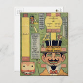  Creepy Cutout Briefkaart (Voorkant / Achterkant)