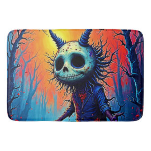 Creepy Demon beroemd gemaakt door Spooky Bossen De Badmat