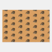 Creepy dingen, ogen en noodlottige patroonwikkelin inpakpapier vel (Voorkant 2)