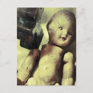 Creepy Doll Briefkaart