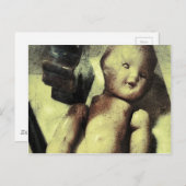 Creepy Doll Briefkaart (Voorkant / Achterkant)