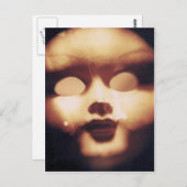 Creepy Doll Briefkaart (Voorkant / Achterkant)