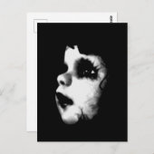Creepy Doll Face Briefkaart (Voorkant / Achterkant)