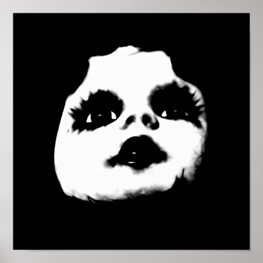 Creepy Doll Face Poster (Voorkant)