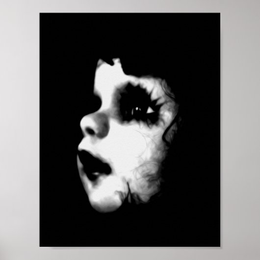 Creepy Doll Face Poster (Voorkant)