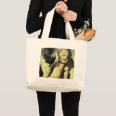 Creepy Doll Grote Tote Bag (Voorkant (product))