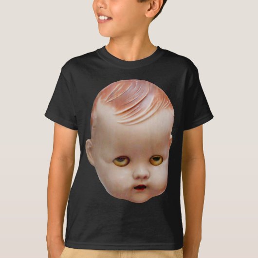 Creepy Doll's Head T-shirt (Voorkant)
