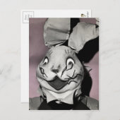 Creepy Easter Bunny Briefkaart (Voorkant / Achterkant)